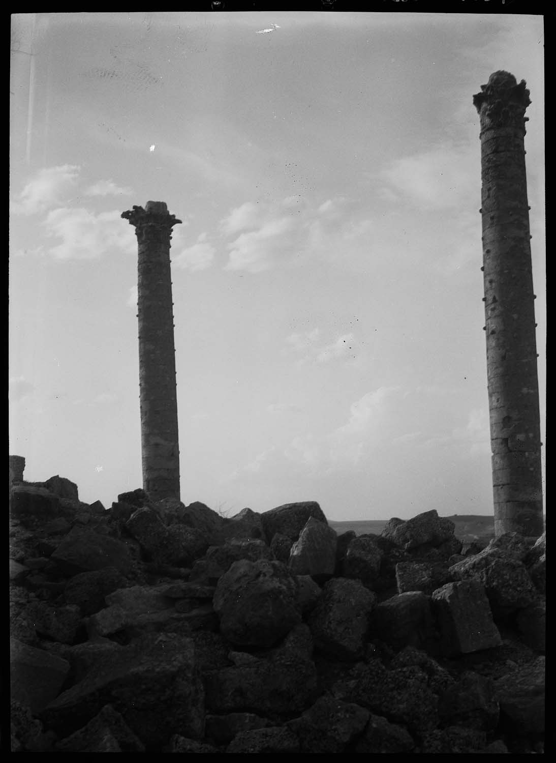 Les deux colonnes antiques
